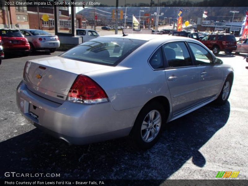 Silver Ice Metallic / Ebony 2012 Chevrolet Impala LS