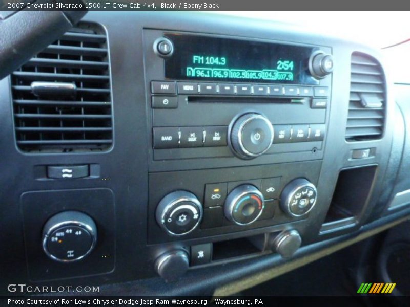 Black / Ebony Black 2007 Chevrolet Silverado 1500 LT Crew Cab 4x4
