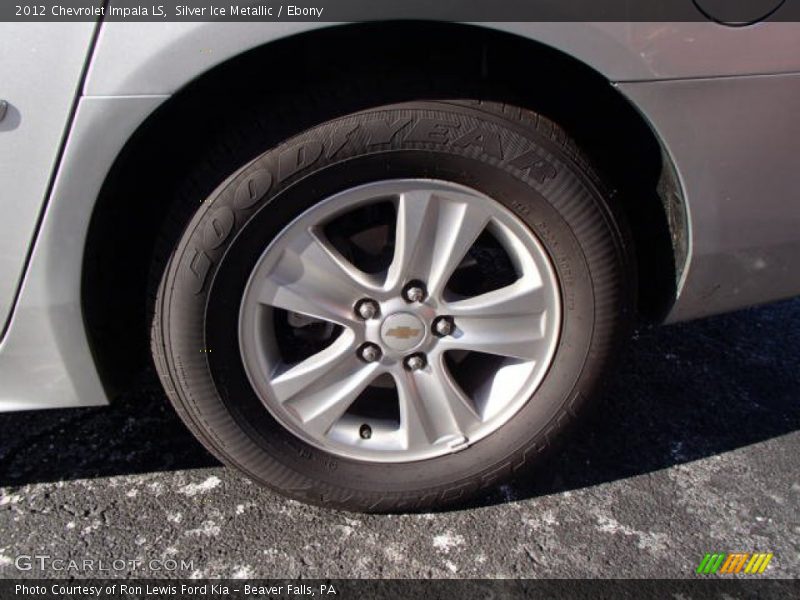 Silver Ice Metallic / Ebony 2012 Chevrolet Impala LS