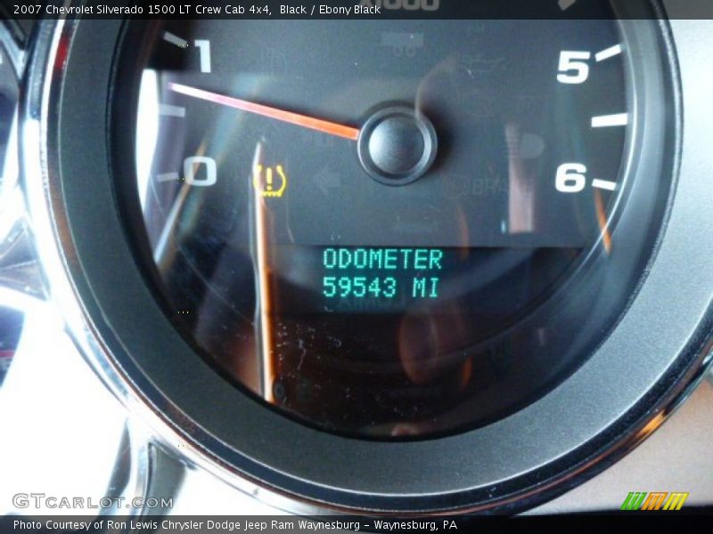 Black / Ebony Black 2007 Chevrolet Silverado 1500 LT Crew Cab 4x4
