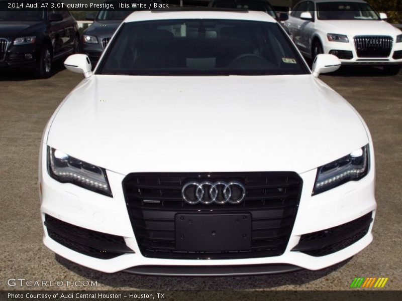 Ibis White / Black 2014 Audi A7 3.0T quattro Prestige