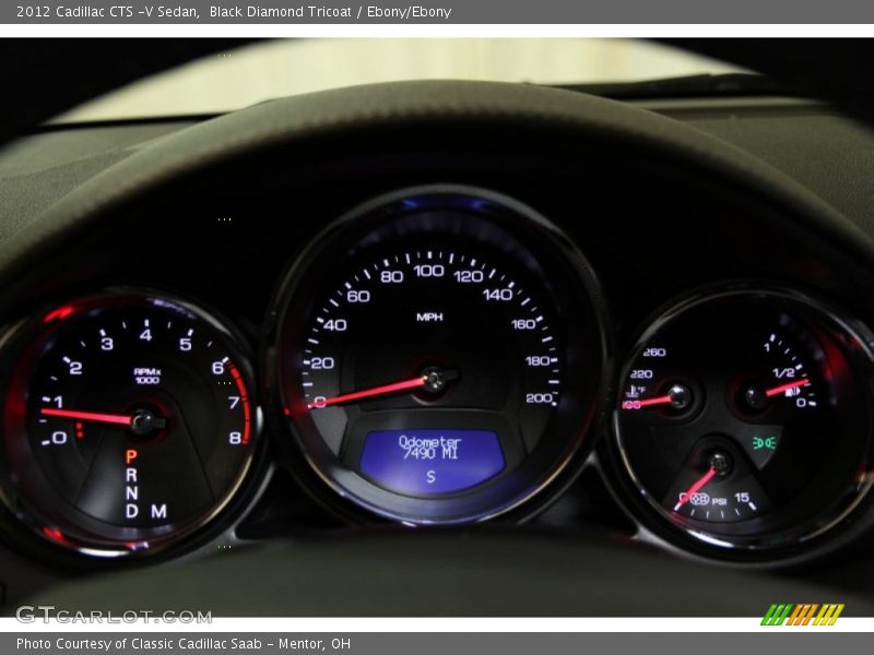  2012 CTS -V Sedan -V Sedan Gauges