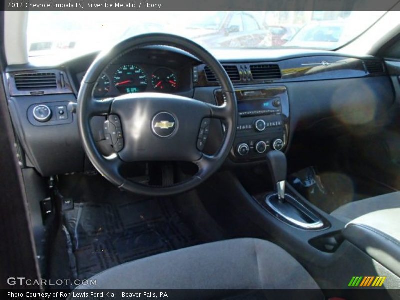 Silver Ice Metallic / Ebony 2012 Chevrolet Impala LS