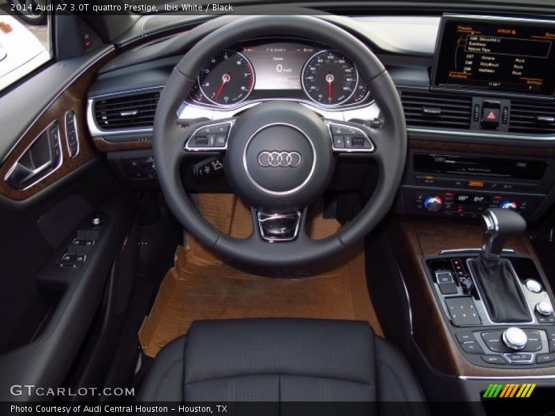 Ibis White / Black 2014 Audi A7 3.0T quattro Prestige