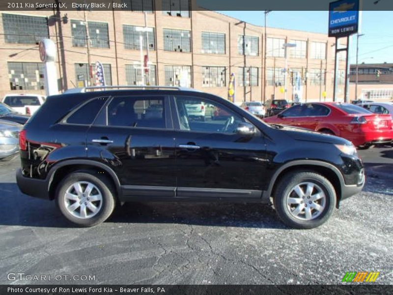 Ebony Black / Black 2011 Kia Sorento LX