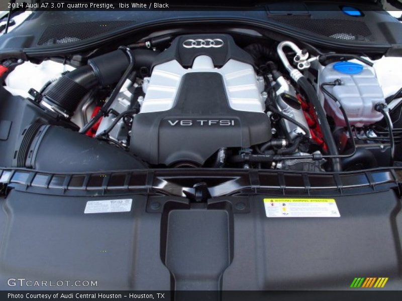 Ibis White / Black 2014 Audi A7 3.0T quattro Prestige