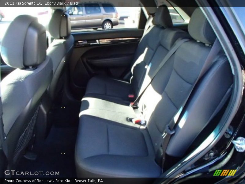 Ebony Black / Black 2011 Kia Sorento LX