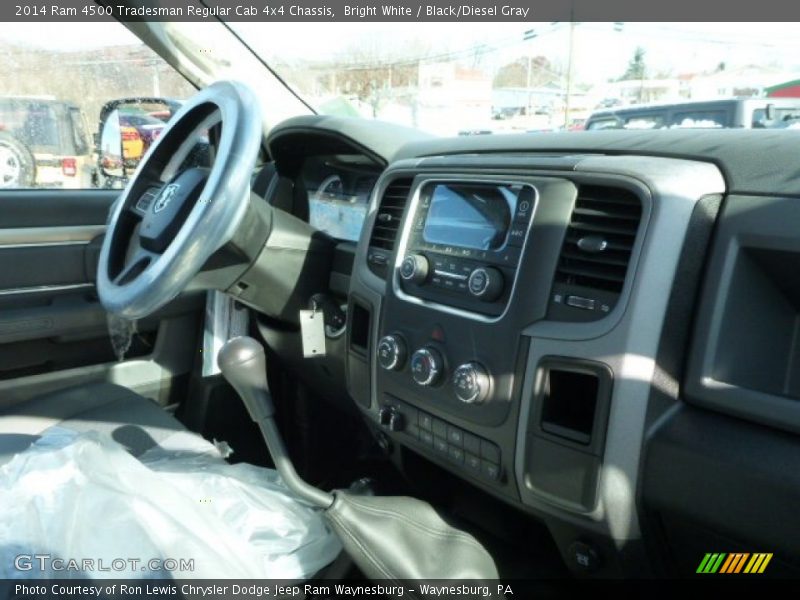 Dashboard of 2014 4500 Tradesman Regular Cab 4x4 Chassis