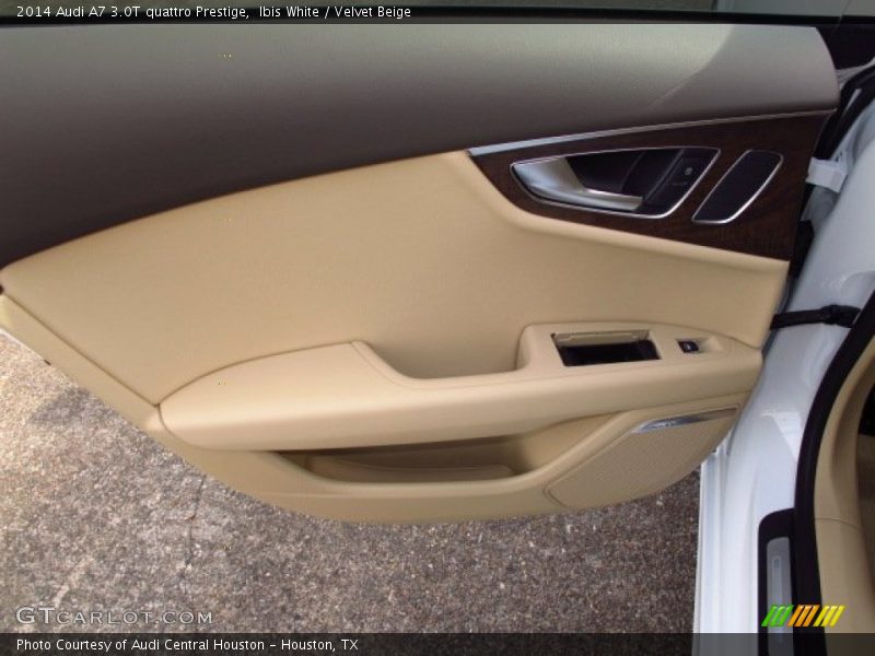Ibis White / Velvet Beige 2014 Audi A7 3.0T quattro Prestige