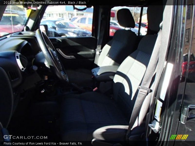 Black / Black 2011 Jeep Wrangler Unlimited Rubicon 4x4
