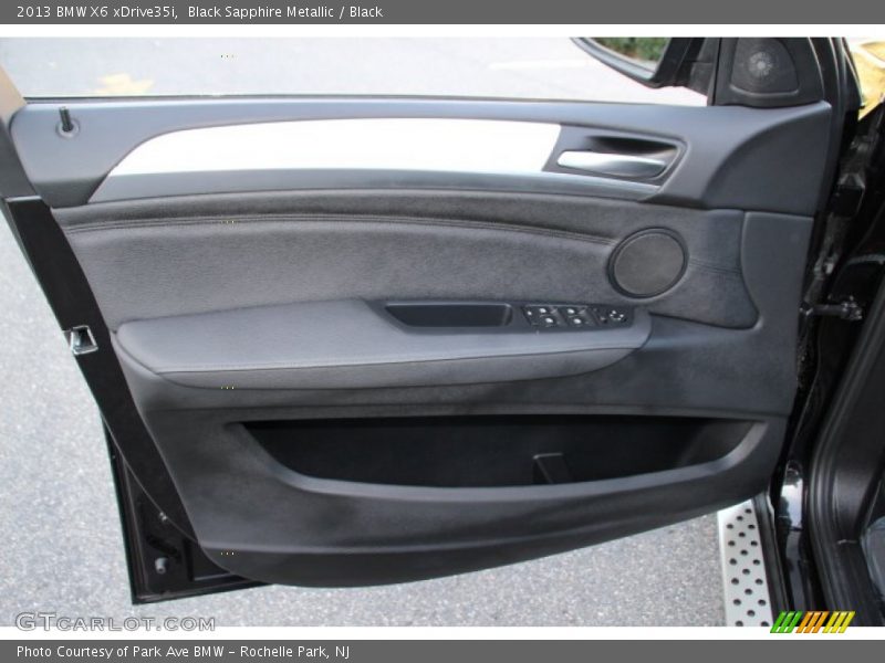 Black Sapphire Metallic / Black 2013 BMW X6 xDrive35i