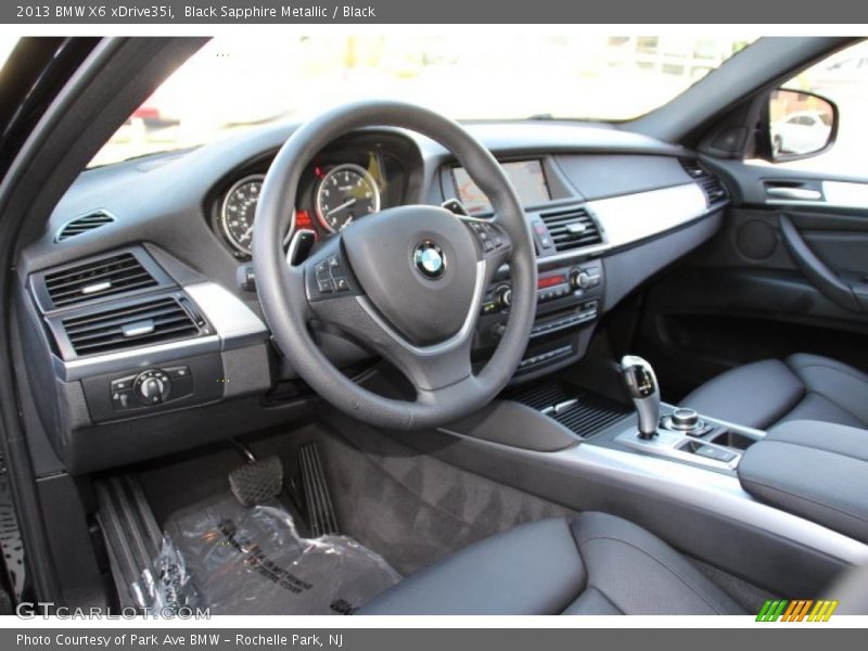 Black Sapphire Metallic / Black 2013 BMW X6 xDrive35i