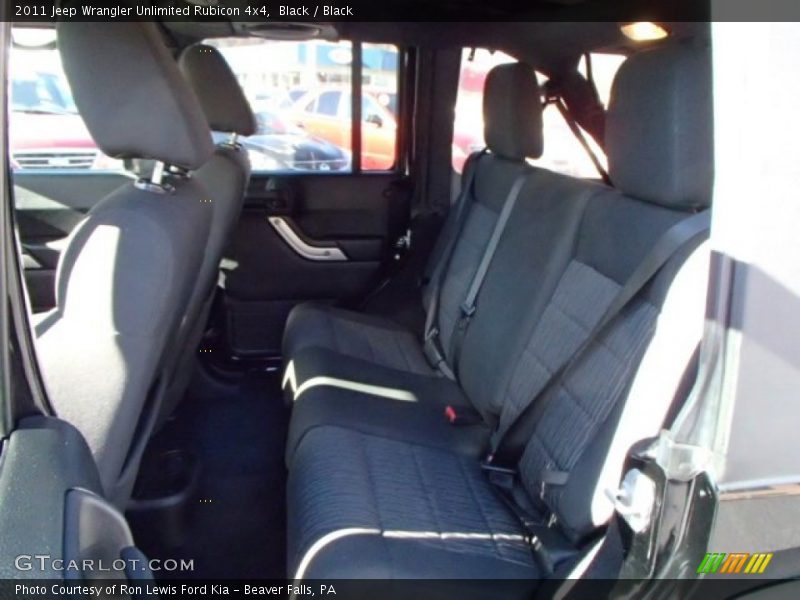 Black / Black 2011 Jeep Wrangler Unlimited Rubicon 4x4