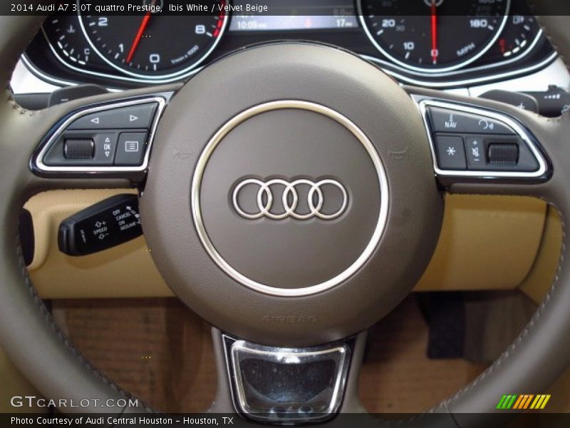 Ibis White / Velvet Beige 2014 Audi A7 3.0T quattro Prestige