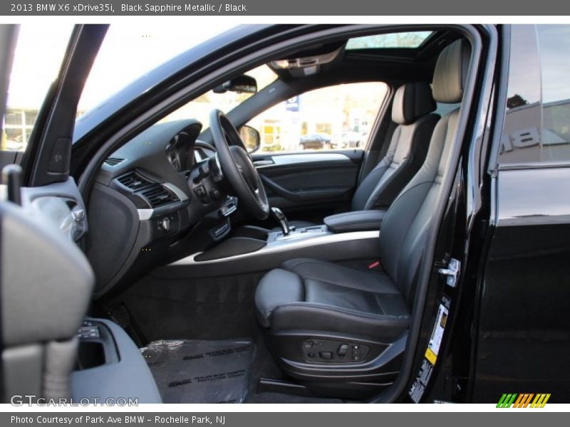 Black Sapphire Metallic / Black 2013 BMW X6 xDrive35i