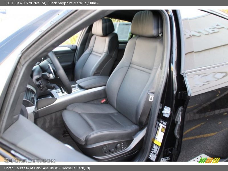 Black Sapphire Metallic / Black 2013 BMW X6 xDrive35i