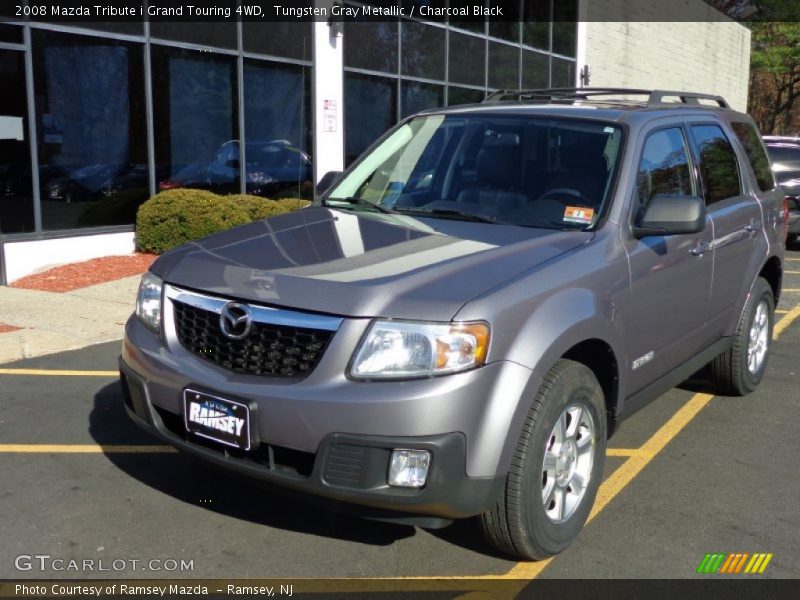 Tungsten Gray Metallic / Charcoal Black 2008 Mazda Tribute i Grand Touring 4WD