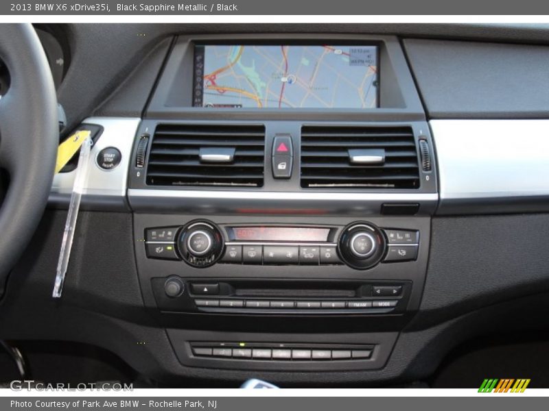 Black Sapphire Metallic / Black 2013 BMW X6 xDrive35i