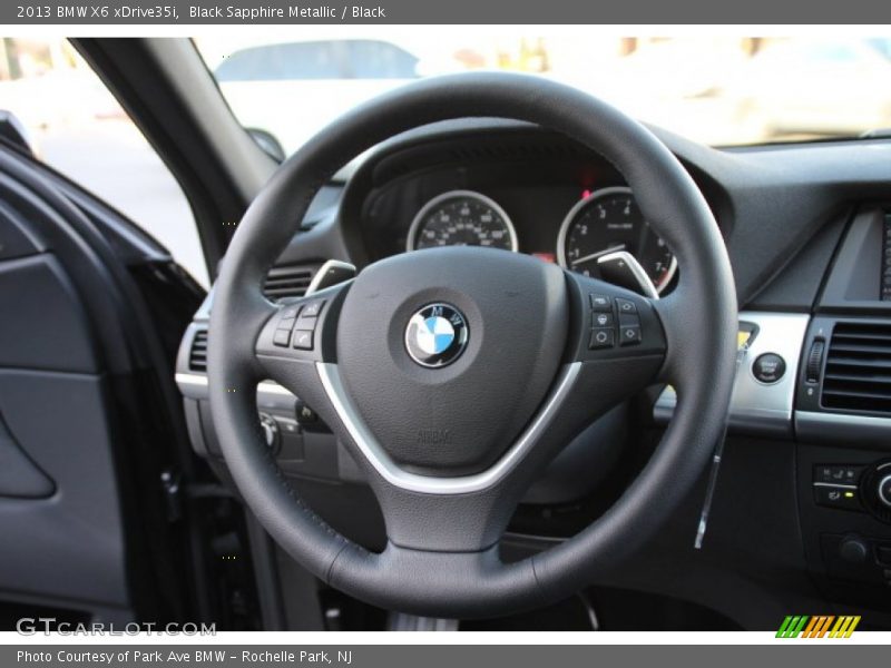 Black Sapphire Metallic / Black 2013 BMW X6 xDrive35i