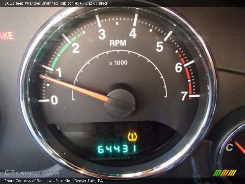 Black / Black 2011 Jeep Wrangler Unlimited Rubicon 4x4