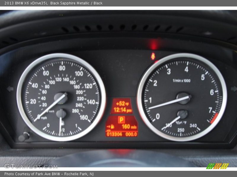 Black Sapphire Metallic / Black 2013 BMW X6 xDrive35i