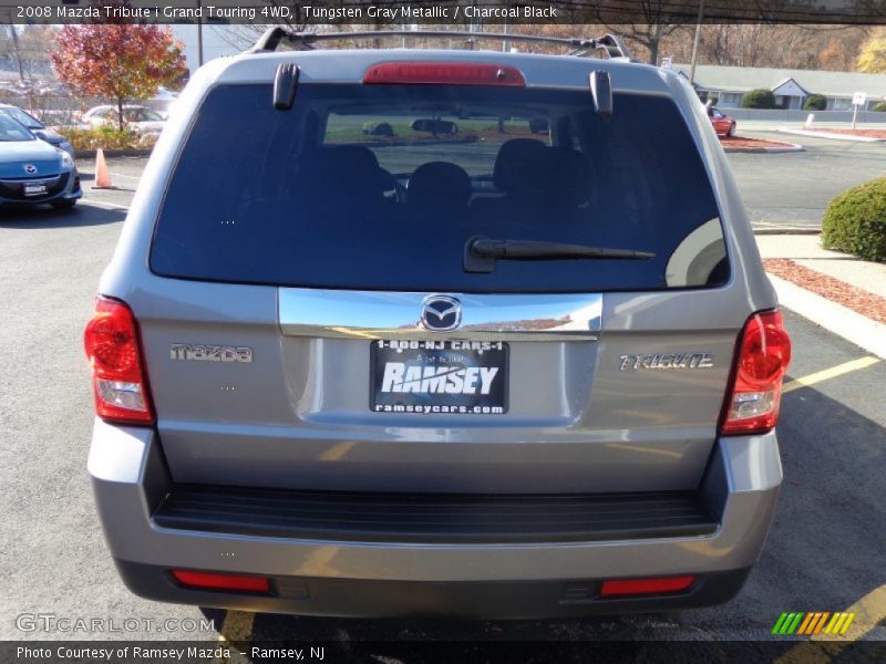 Tungsten Gray Metallic / Charcoal Black 2008 Mazda Tribute i Grand Touring 4WD