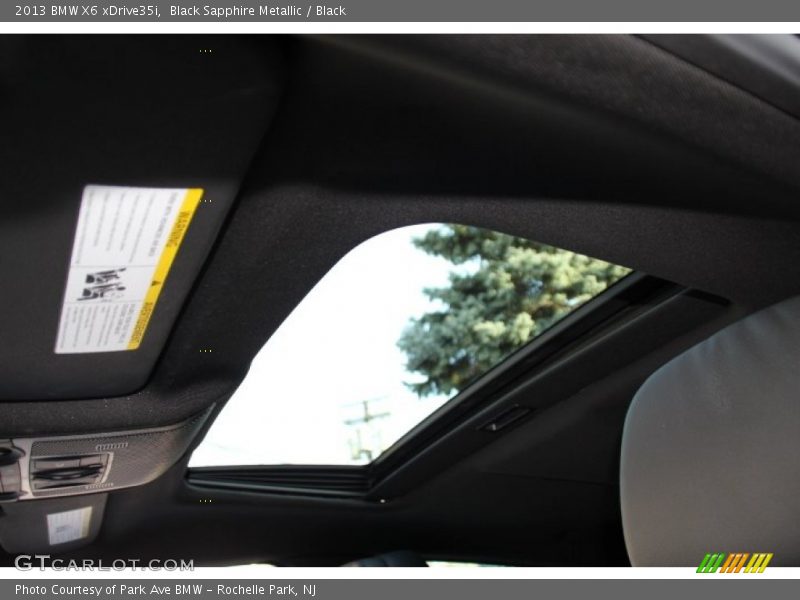 Black Sapphire Metallic / Black 2013 BMW X6 xDrive35i