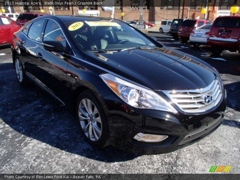 Black Onyx Pearl / Graphite Black 2013 Hyundai Azera