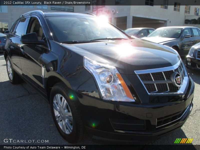 Black Raven / Shale/Brownstone 2012 Cadillac SRX Luxury