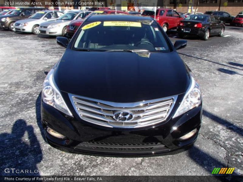 Black Onyx Pearl / Graphite Black 2013 Hyundai Azera