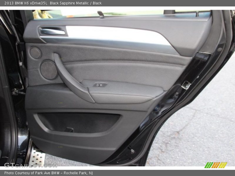 Black Sapphire Metallic / Black 2013 BMW X6 xDrive35i