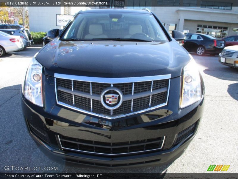 Black Raven / Shale/Brownstone 2012 Cadillac SRX Luxury