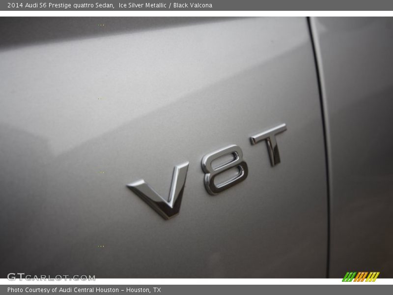 Ice Silver Metallic / Black Valcona 2014 Audi S6 Prestige quattro Sedan
