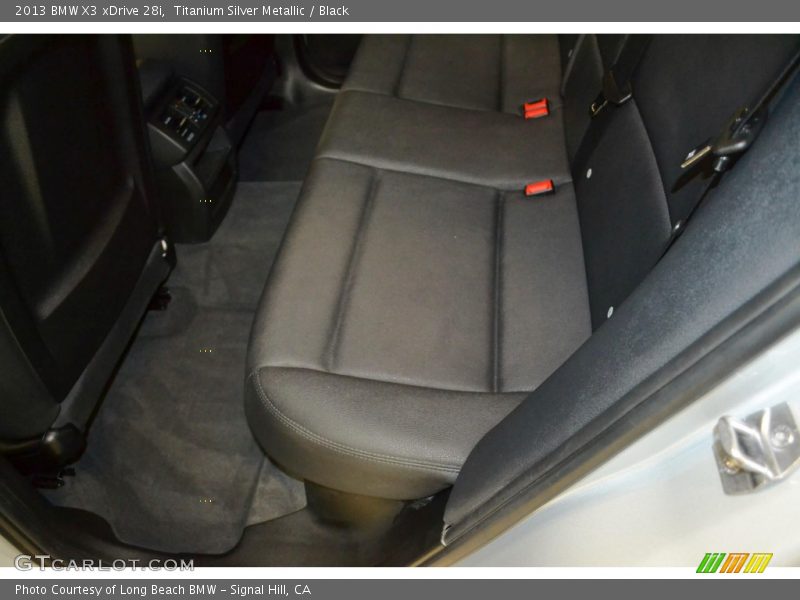 Titanium Silver Metallic / Black 2013 BMW X3 xDrive 28i