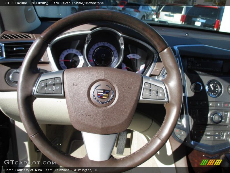 Black Raven / Shale/Brownstone 2012 Cadillac SRX Luxury