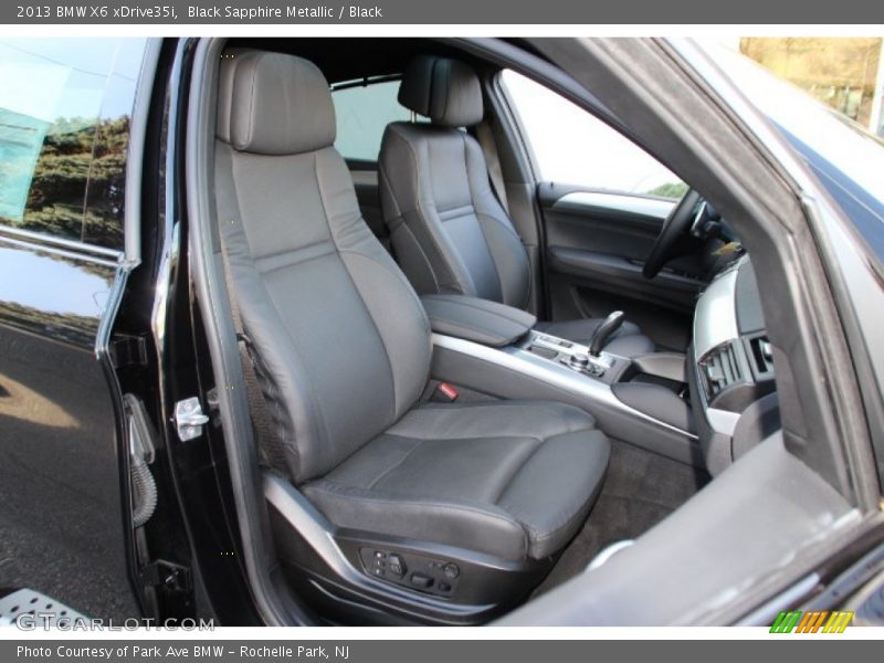 Black Sapphire Metallic / Black 2013 BMW X6 xDrive35i