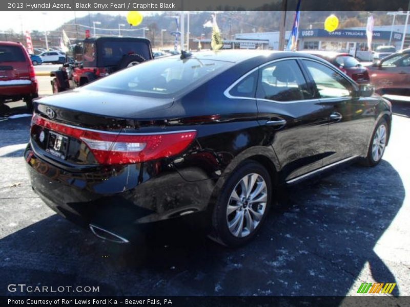 Black Onyx Pearl / Graphite Black 2013 Hyundai Azera