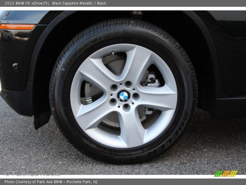 Black Sapphire Metallic / Black 2013 BMW X6 xDrive35i