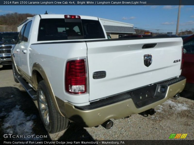  2014 1500 Laramie Longhorn Crew Cab 4x4 Bright White