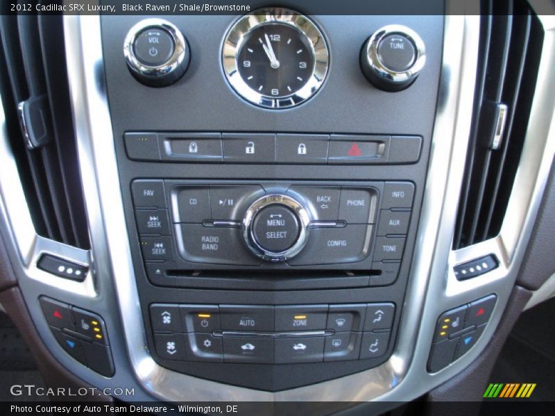 Black Raven / Shale/Brownstone 2012 Cadillac SRX Luxury