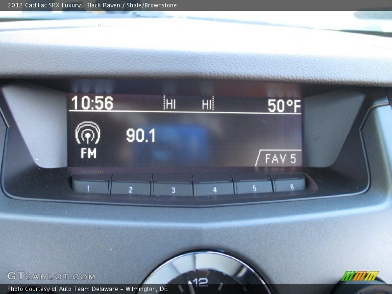Black Raven / Shale/Brownstone 2012 Cadillac SRX Luxury