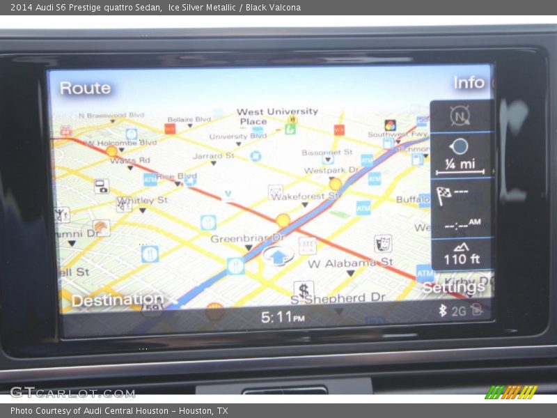 Navigation of 2014 S6 Prestige quattro Sedan