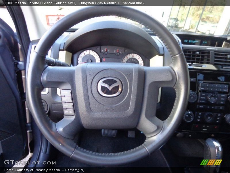 Tungsten Gray Metallic / Charcoal Black 2008 Mazda Tribute i Grand Touring 4WD