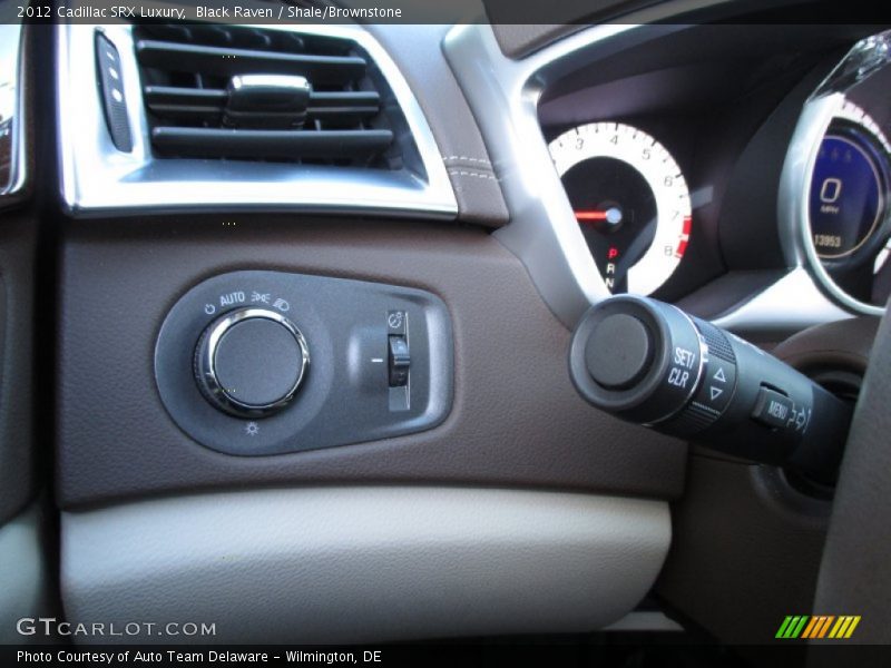 Black Raven / Shale/Brownstone 2012 Cadillac SRX Luxury