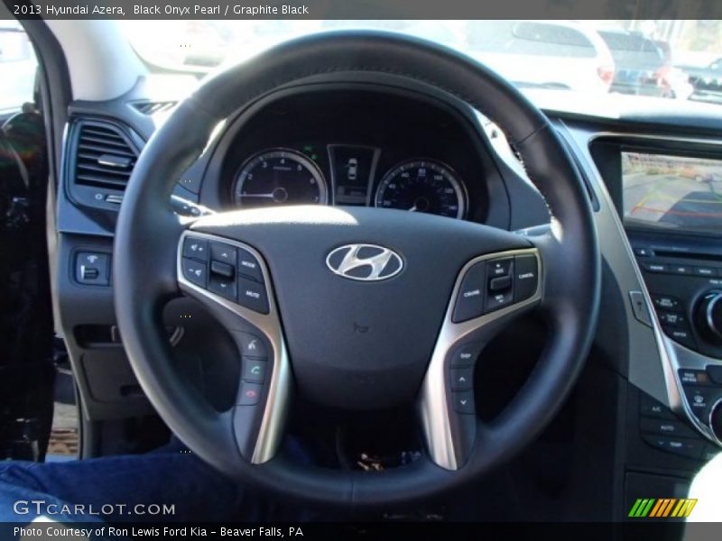 Black Onyx Pearl / Graphite Black 2013 Hyundai Azera