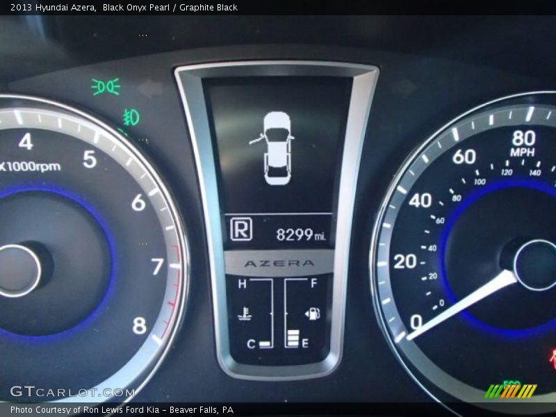 Black Onyx Pearl / Graphite Black 2013 Hyundai Azera