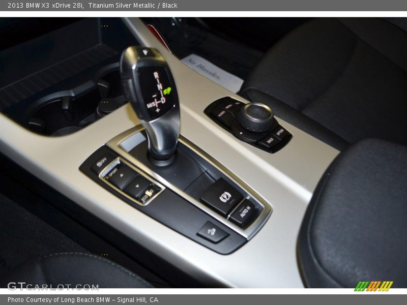 Titanium Silver Metallic / Black 2013 BMW X3 xDrive 28i