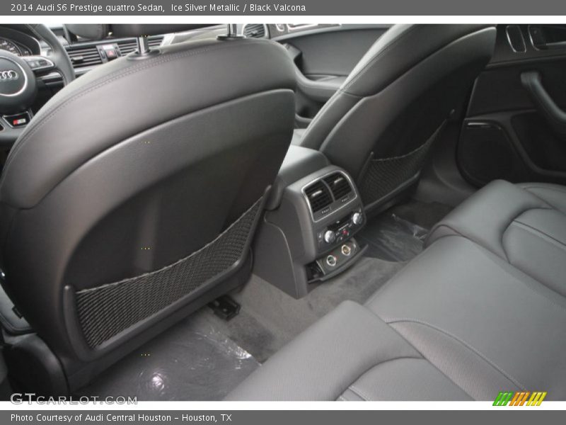 Ice Silver Metallic / Black Valcona 2014 Audi S6 Prestige quattro Sedan
