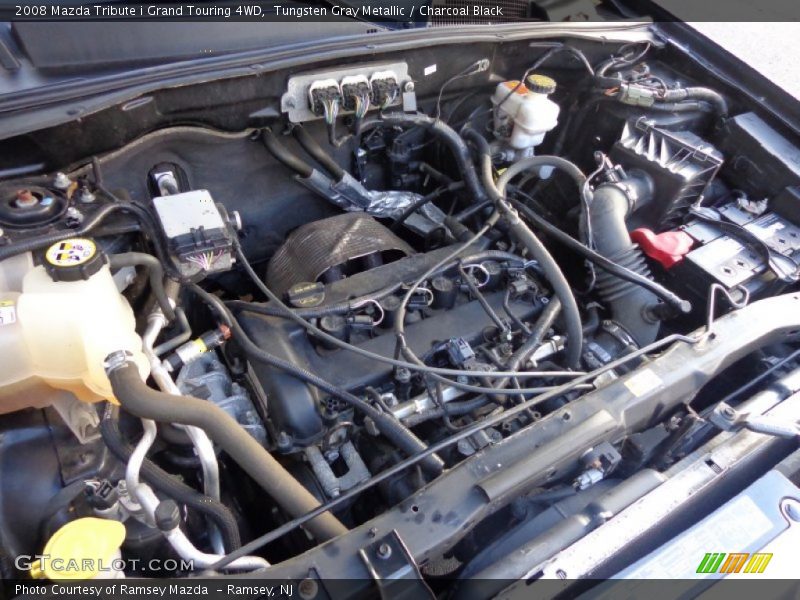 Tungsten Gray Metallic / Charcoal Black 2008 Mazda Tribute i Grand Touring 4WD