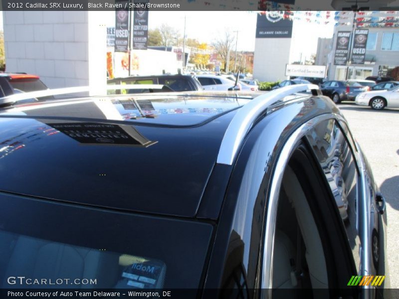 Black Raven / Shale/Brownstone 2012 Cadillac SRX Luxury